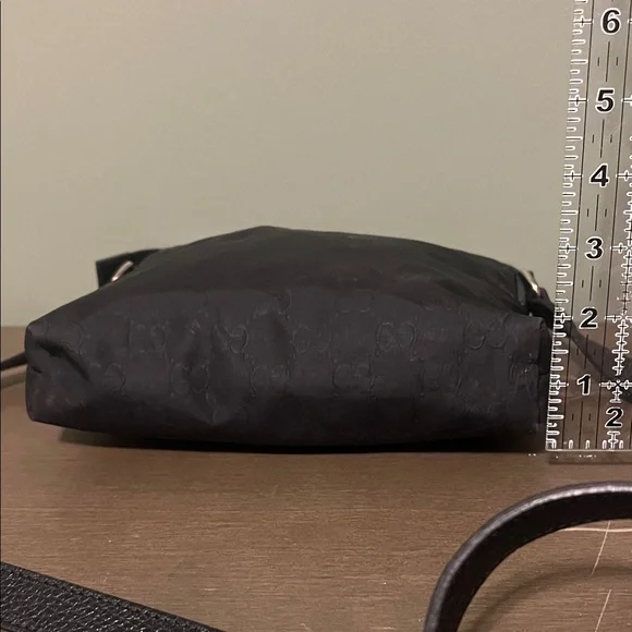 Gucci Black Nylon and Leather Crossbody Bag - Picture 5 of 16